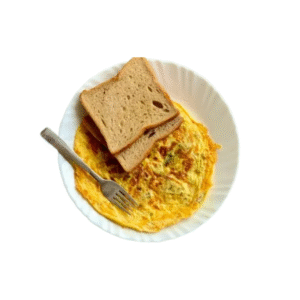 Omellete With Bread